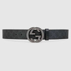 Gucci GG Supreme Belt with Matt Buckle