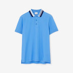 Logo Detail Cotton Piqué Polo Shirt