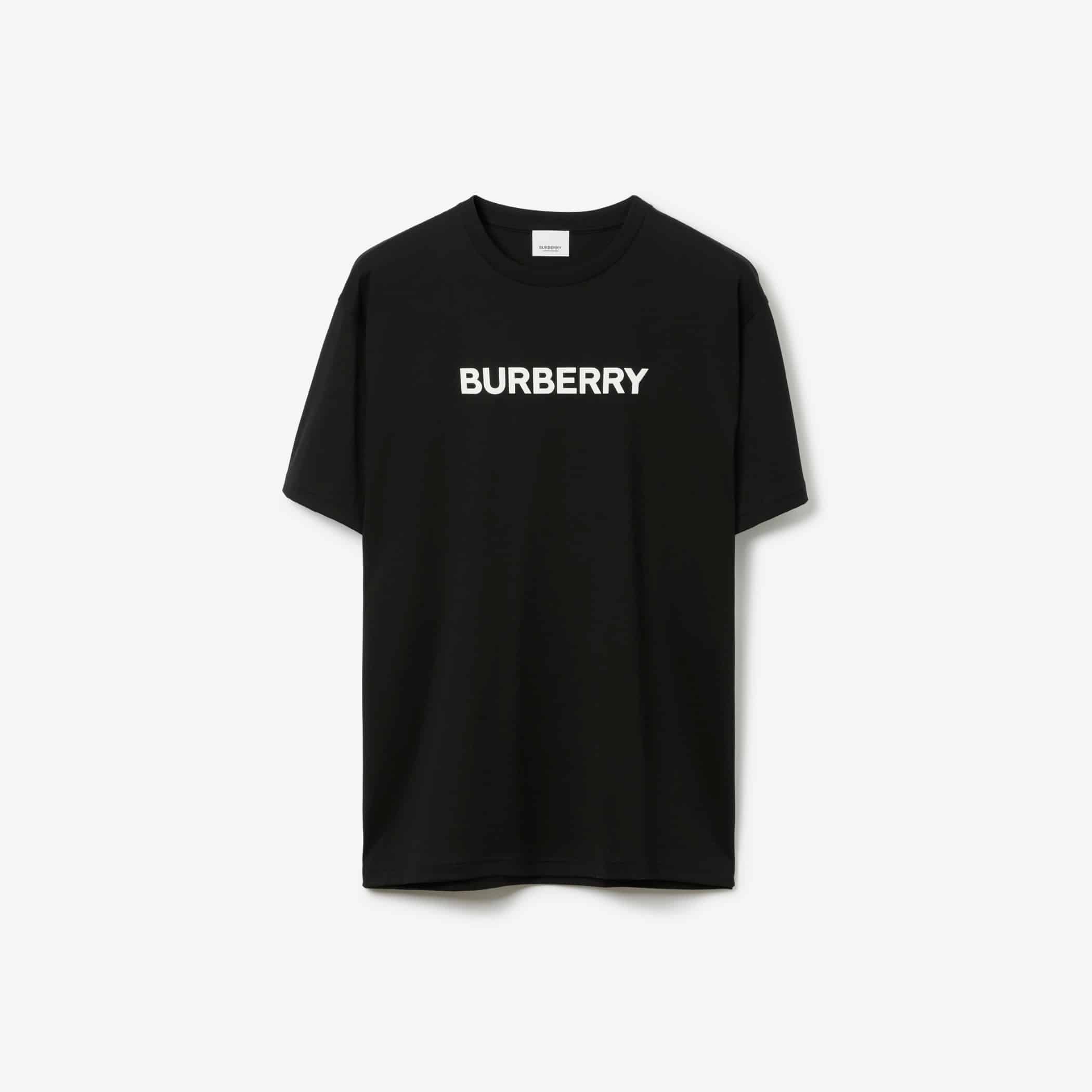 Logo Cotton T-shirtPrice undefined Colour: Black
