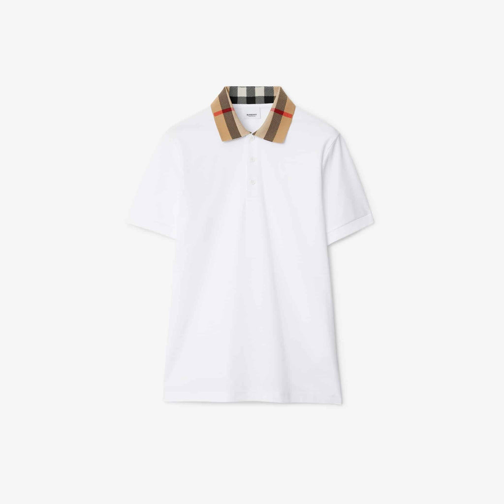Cotton Polo ShirtPrice undefined Colour: White
