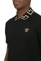 Versace Cotton piqué Polo shirt