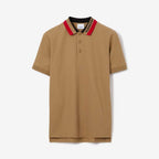 Logo Detail Cotton Piqué Polo Shirt