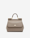 MEDIUM SICILY HANDBAG IN DAUPHINE LEATHER