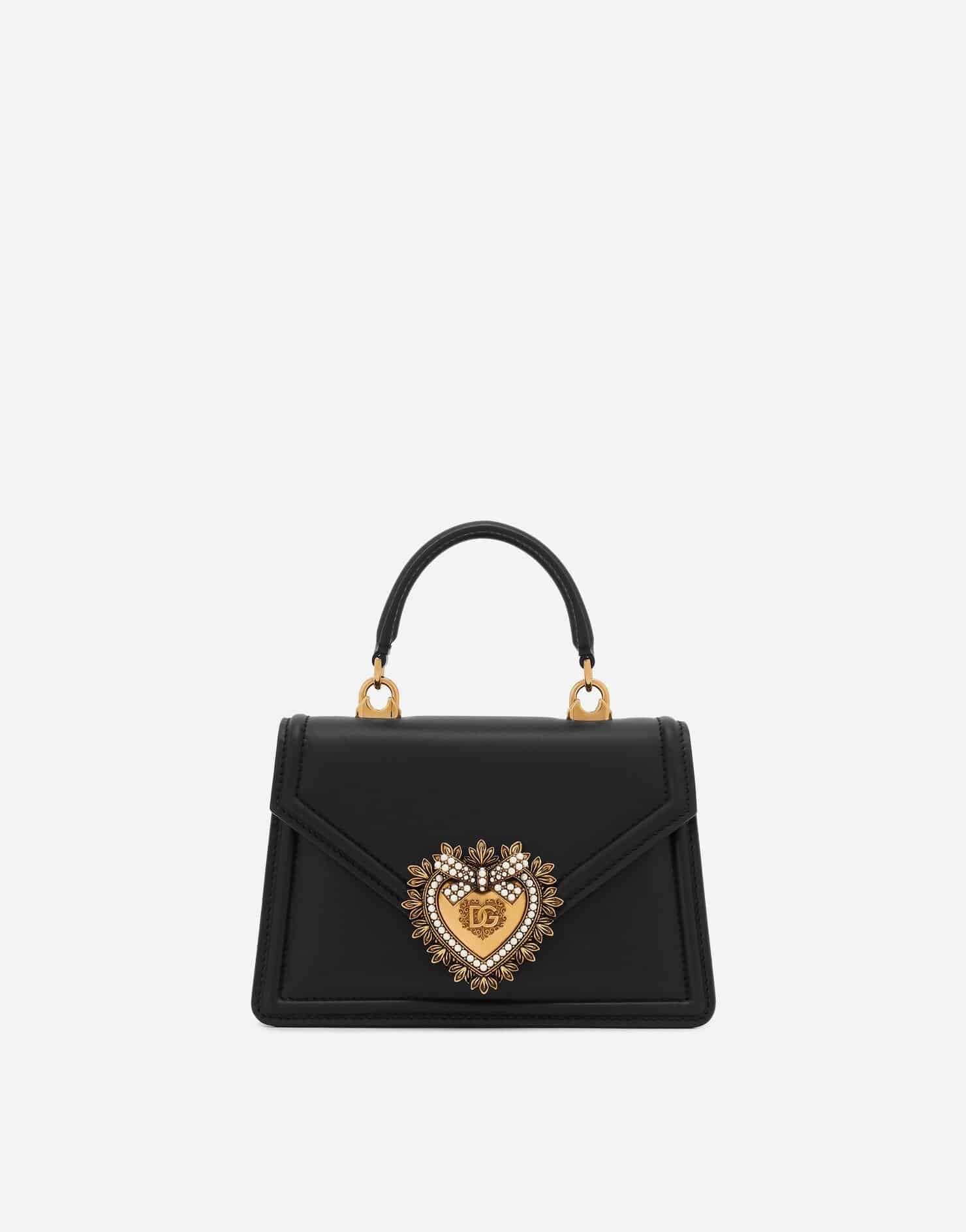 Small smooth calfskin Devotion bag