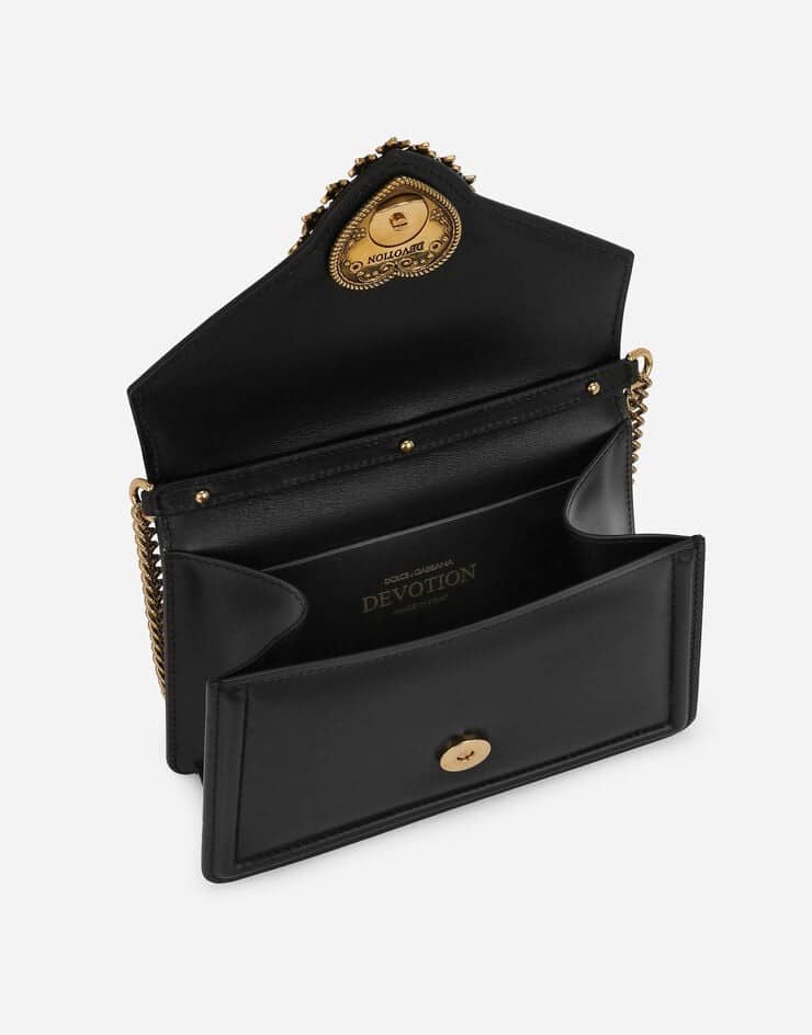 Small smooth calfskin Devotion bag