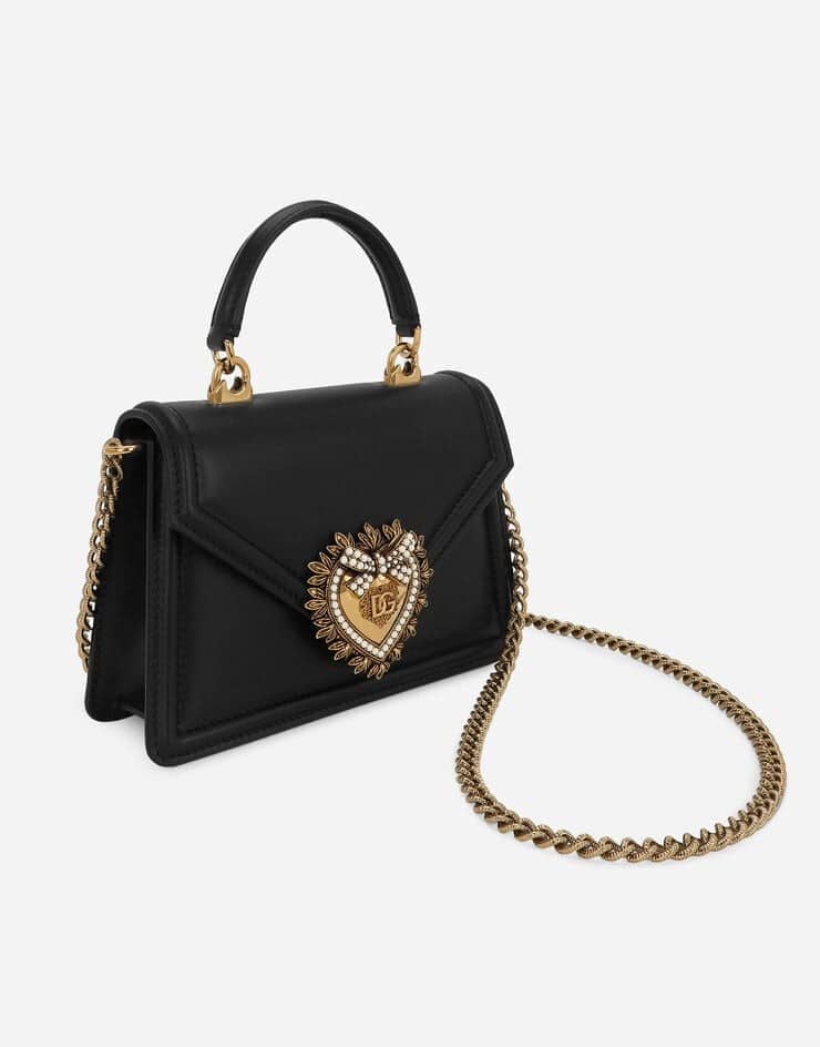 Small smooth calfskin Devotion bag