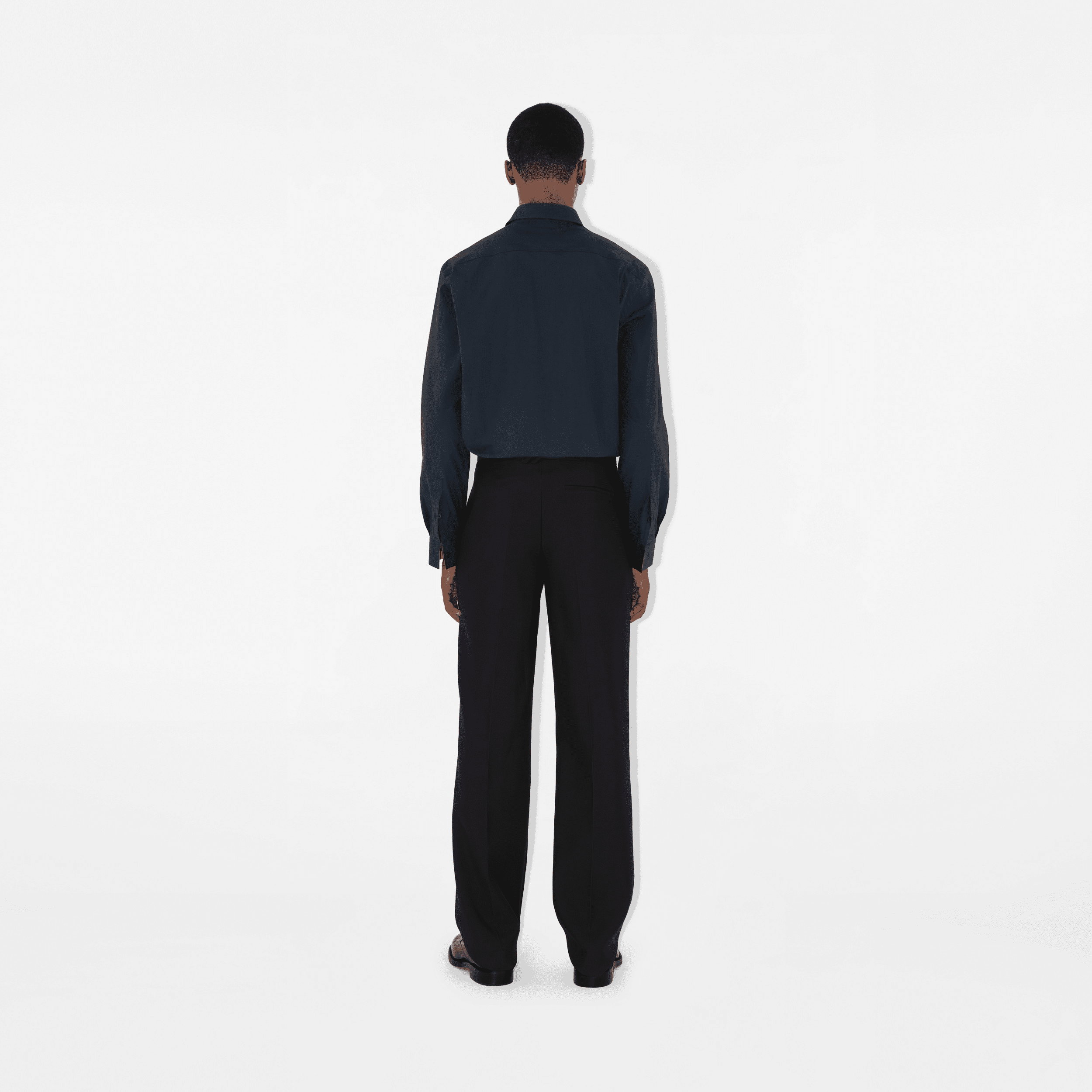 Burberry Slim Fit Stretch Cotton Shirt