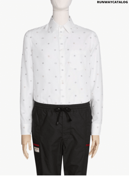 Gucci symbols pattern shirt
