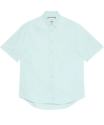 Gucci GG-embroidered shirt