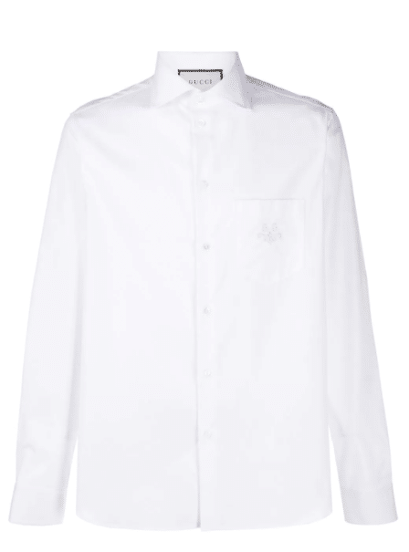 Gucci GG embroidered shirt