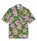Gucci floral-print silk shirt