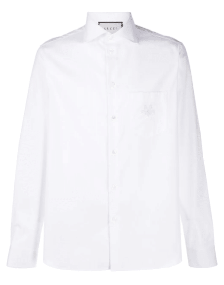 Gucci GG embroidered shirt