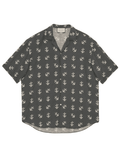 Gucci anchor print bowling shirt
