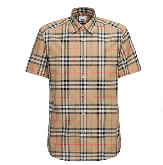 BURBERRY CAXTON COTTON POPLIN SHIRT