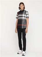 BURBERRY SOMERTON STRETCH COTTON POPLIN SHIRT