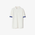 Cotton Polo ShirtPrice undefined Colour: Chalk