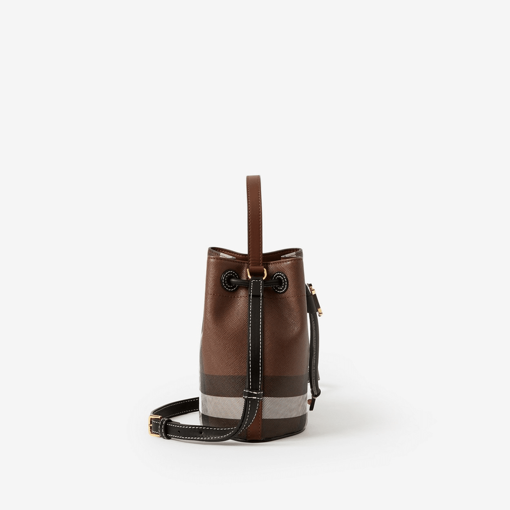 Burberry Check Drawcord Bucket Bag – Versatile &amp; Elegant