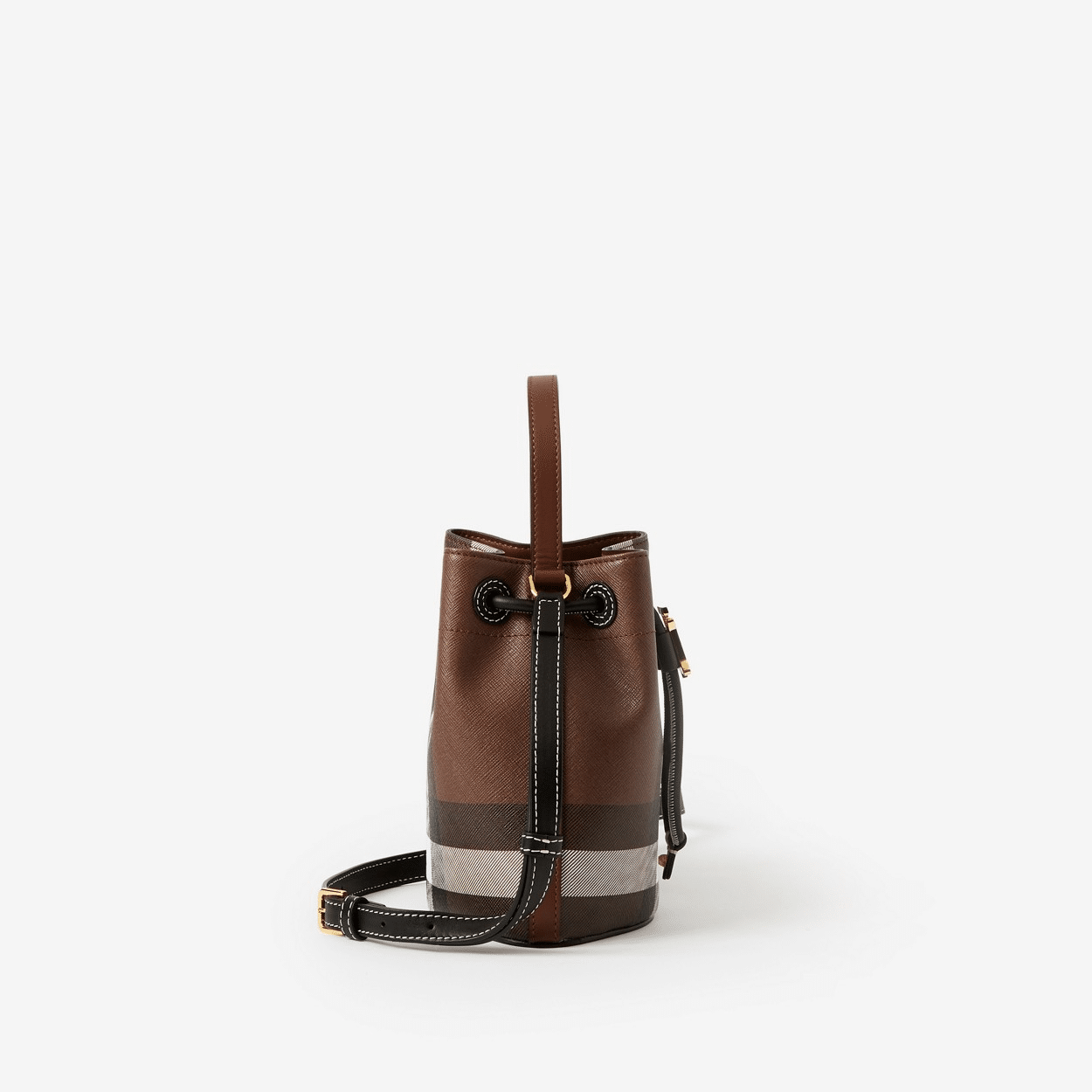 Burberry Check Drawcord Bucket Bag – Versatile &amp; Elegant