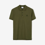 Monogram Motif Cotton Piqué Polo Shirt