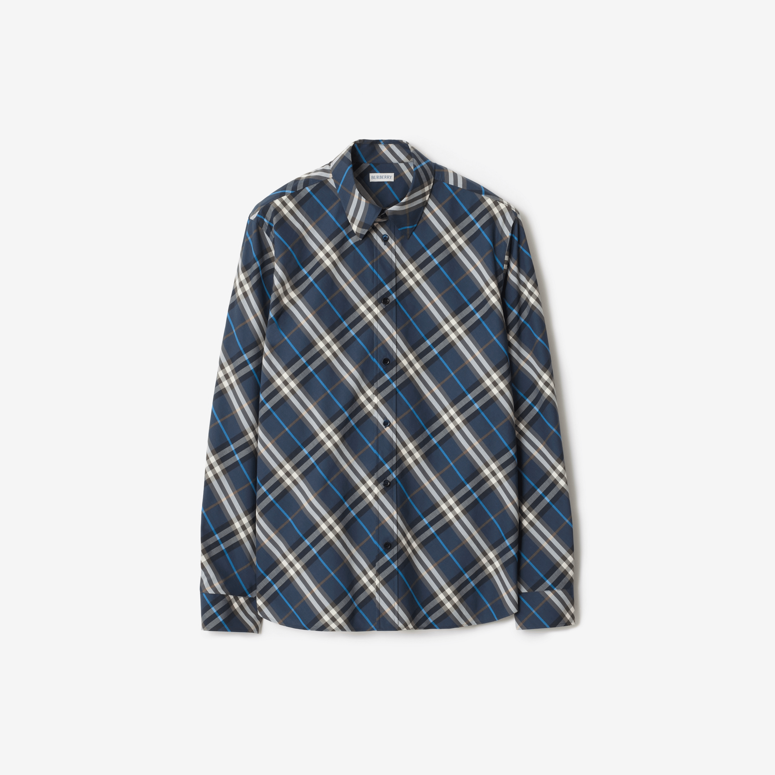 Burberry Relaxed Fit Check Cotton Shirt