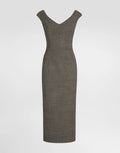 Wool sheath dress