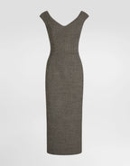 Wool sheath dress