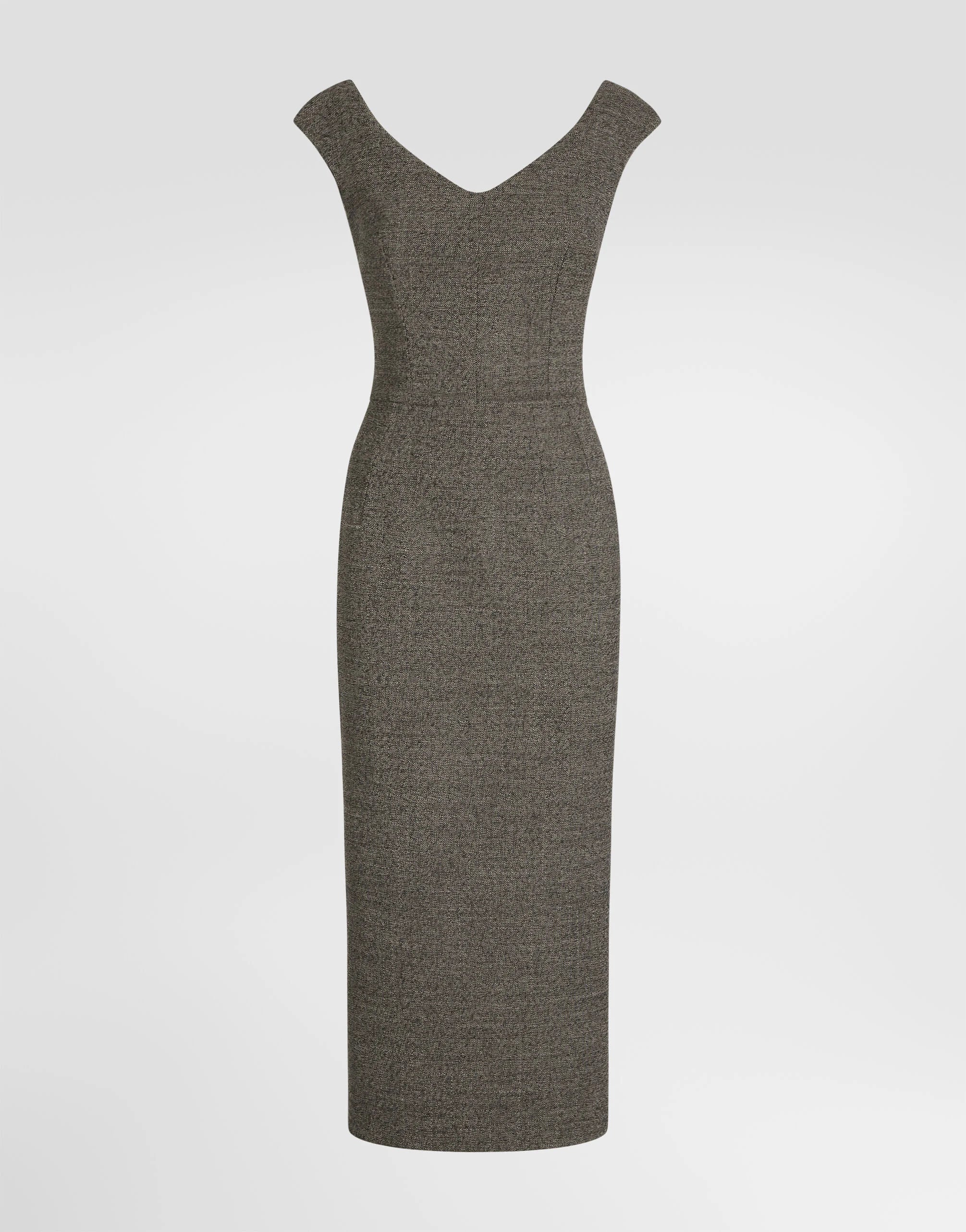 Wool sheath dress