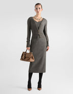 Wool sheath dress