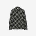 Burberry Relaxed Fit Check Cotton Flannel Shirt