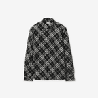 Burberry Relaxed Fit Check Cotton Flannel Shirt