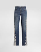 5-pocket denim trousers