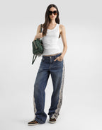 5-pocket denim trousers