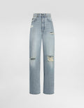 5-pocket denim trousers