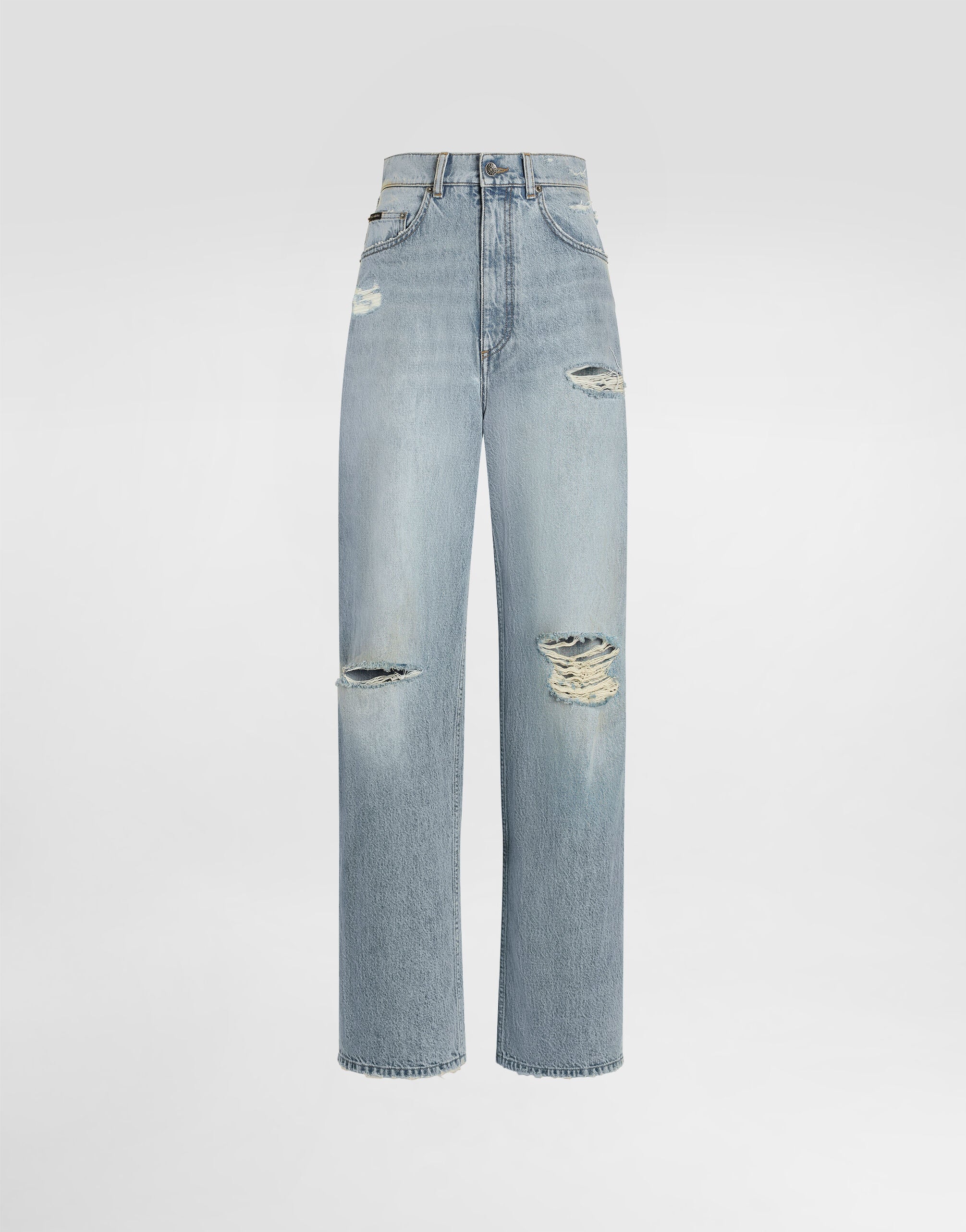 5-pocket denim trousers