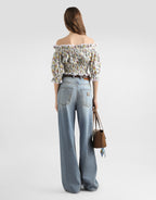 5-pocket denim trousers