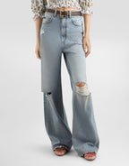 5-pocket denim trousers