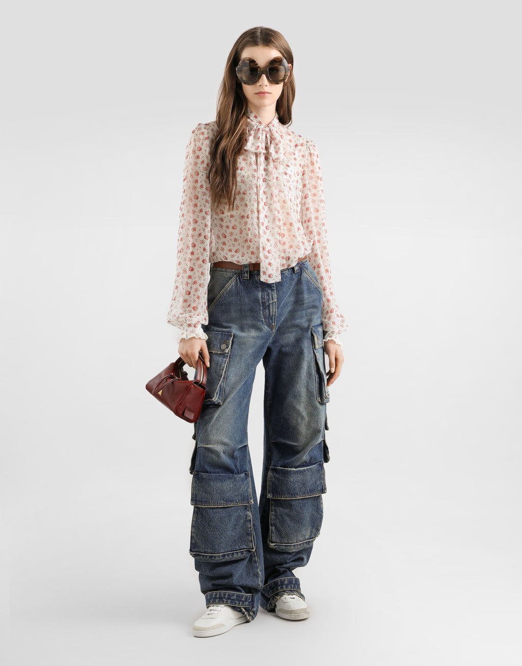 5-pocket denim trousers