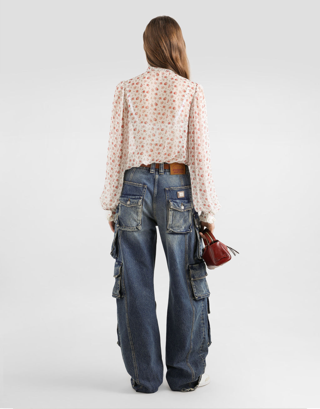 5-pocket denim trousers
