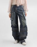 5-pocket denim trousers