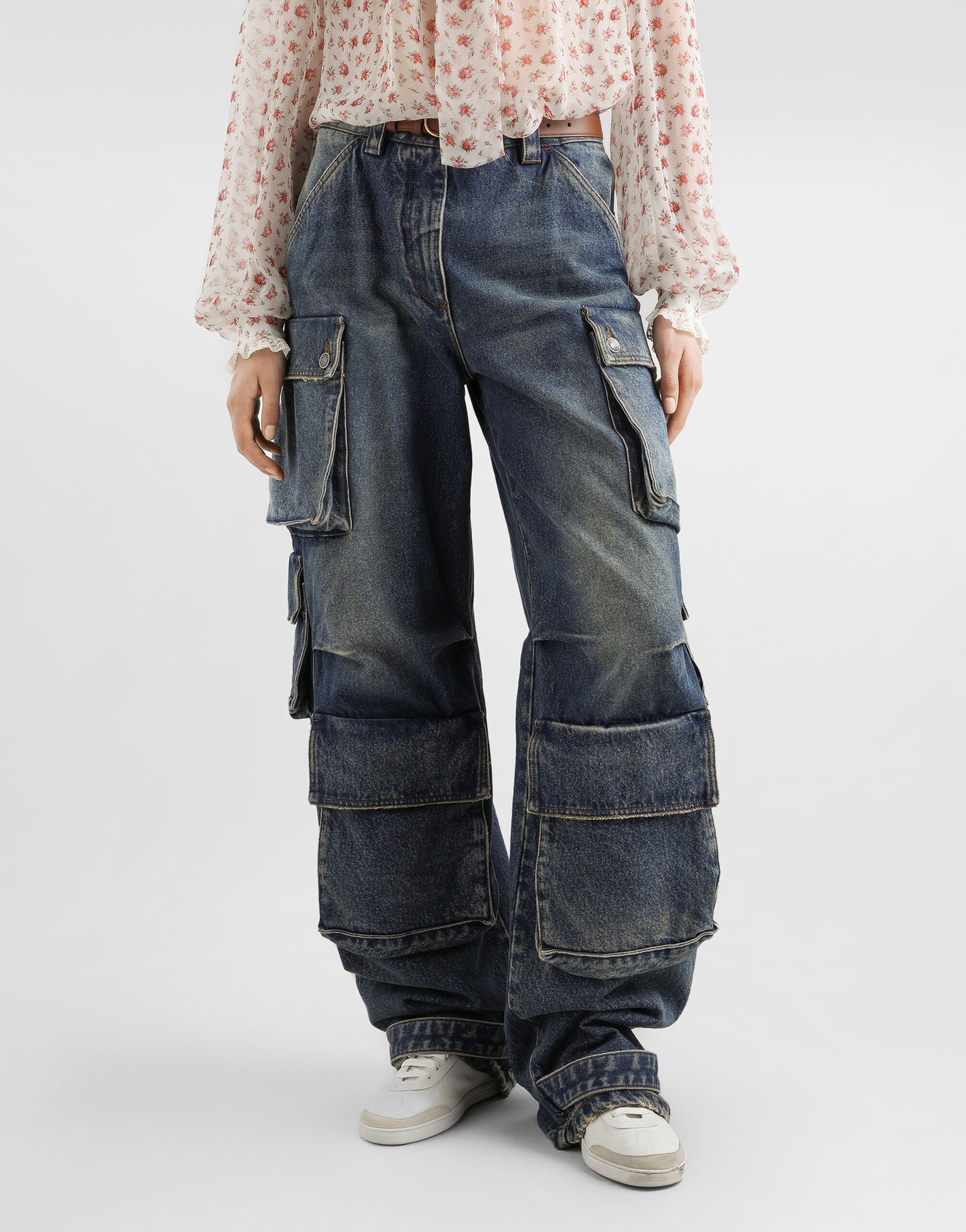 5-pocket denim trousers