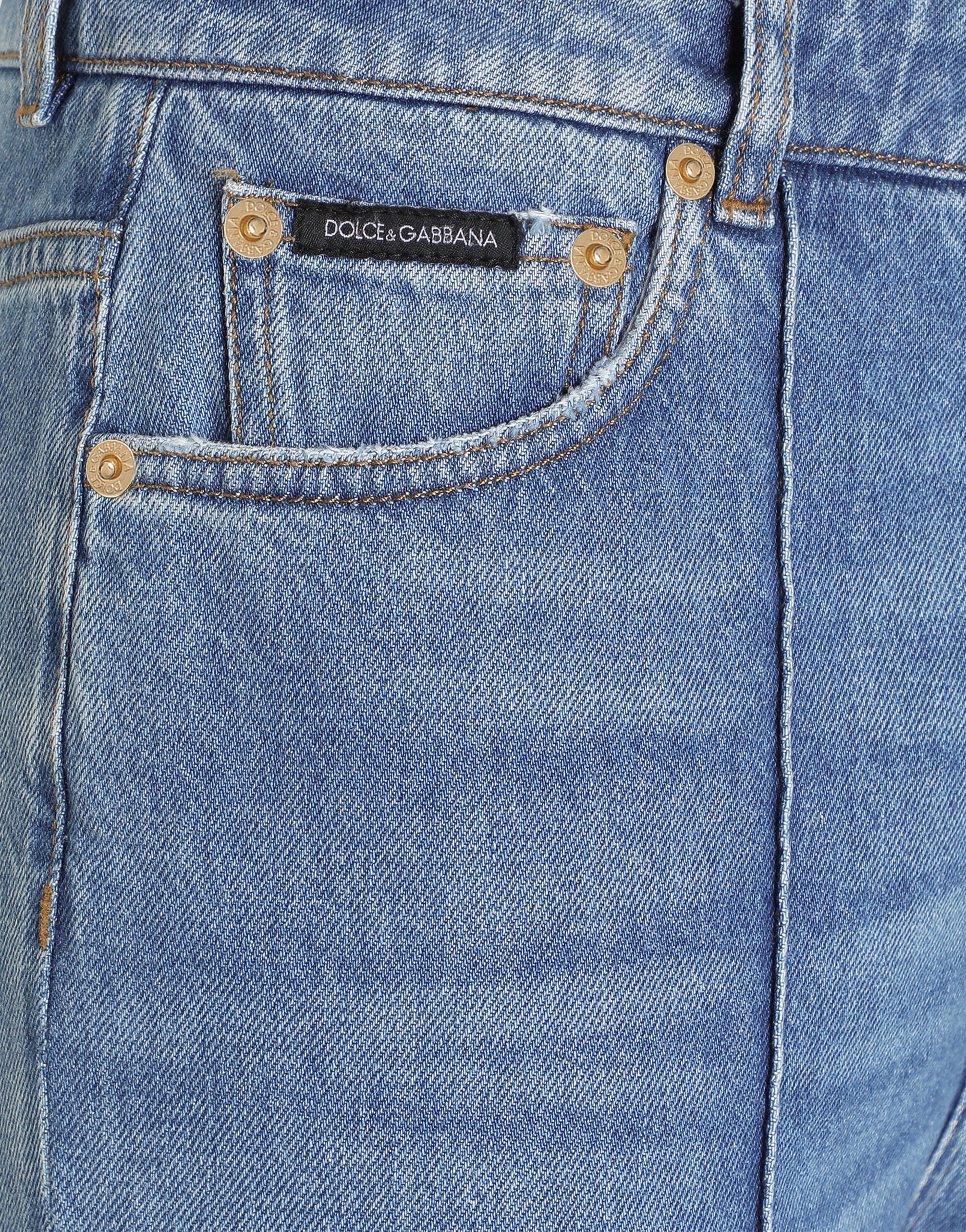 5-pocket denim trousers