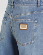 5-pocket denim trousers
