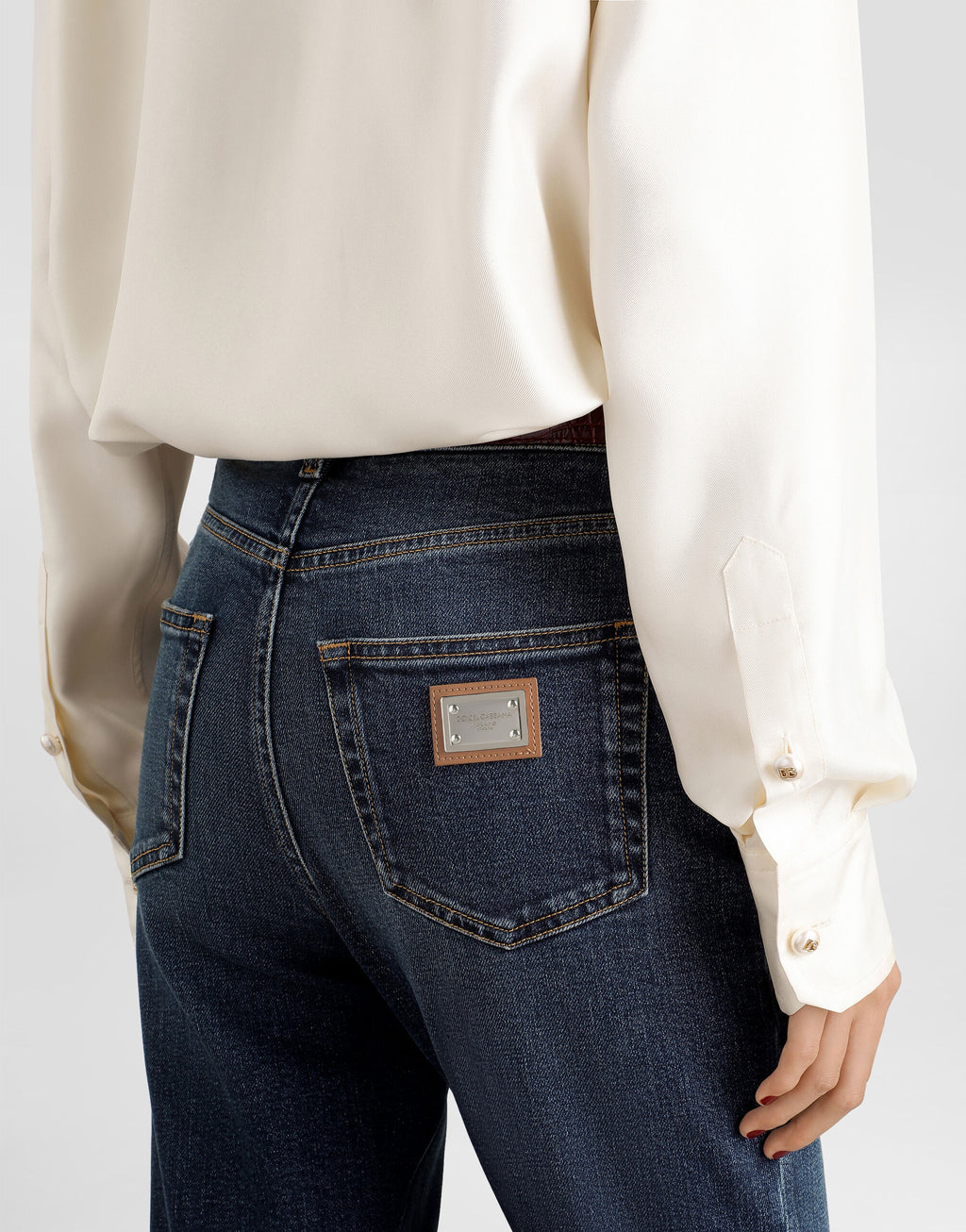 5-pocket denim trousers