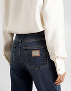 5-pocket denim trousers