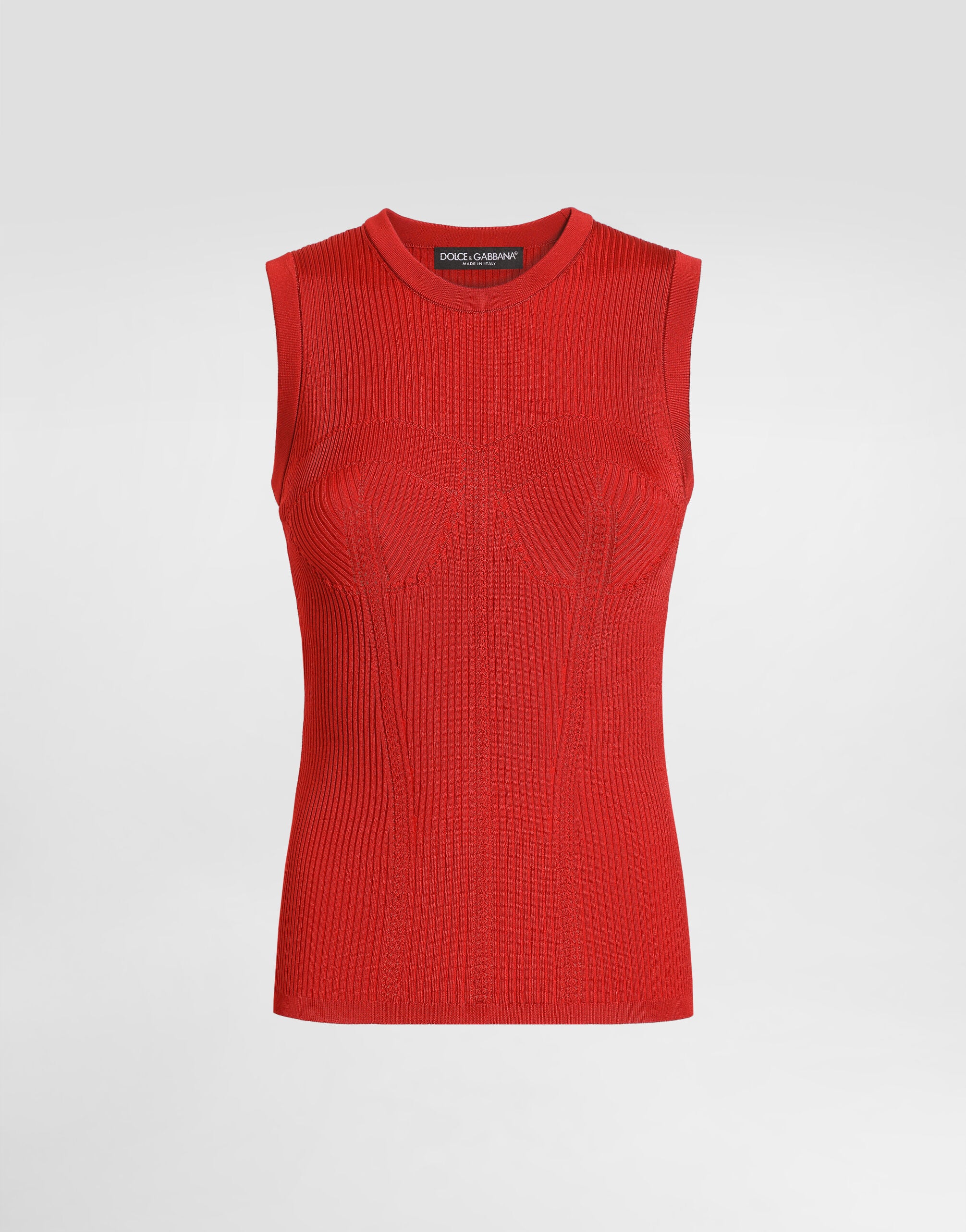Knit tank top