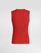 Knit tank top