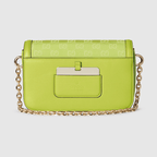 Gucci Go Small Shoulder Bag – Bright Green GG Canvas