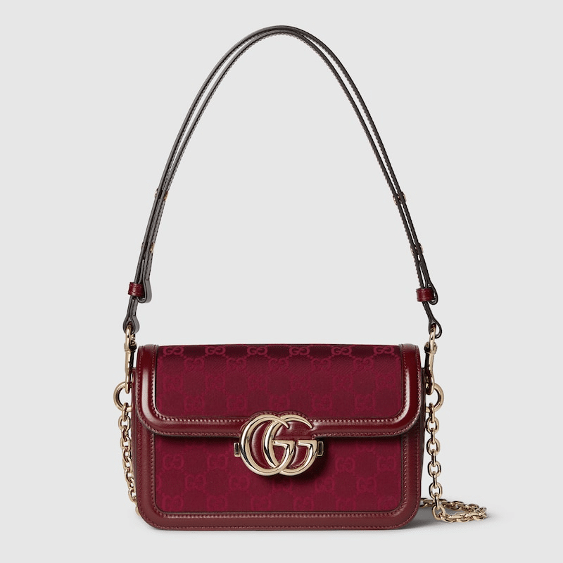 Gucci Go Small Shoulder Bag – Rosso Ancora Red