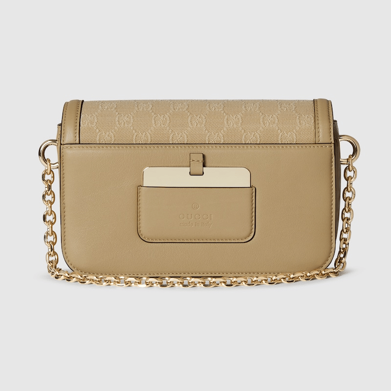 Gucci Go Small Shoulder Bag – Beige GG Canvas