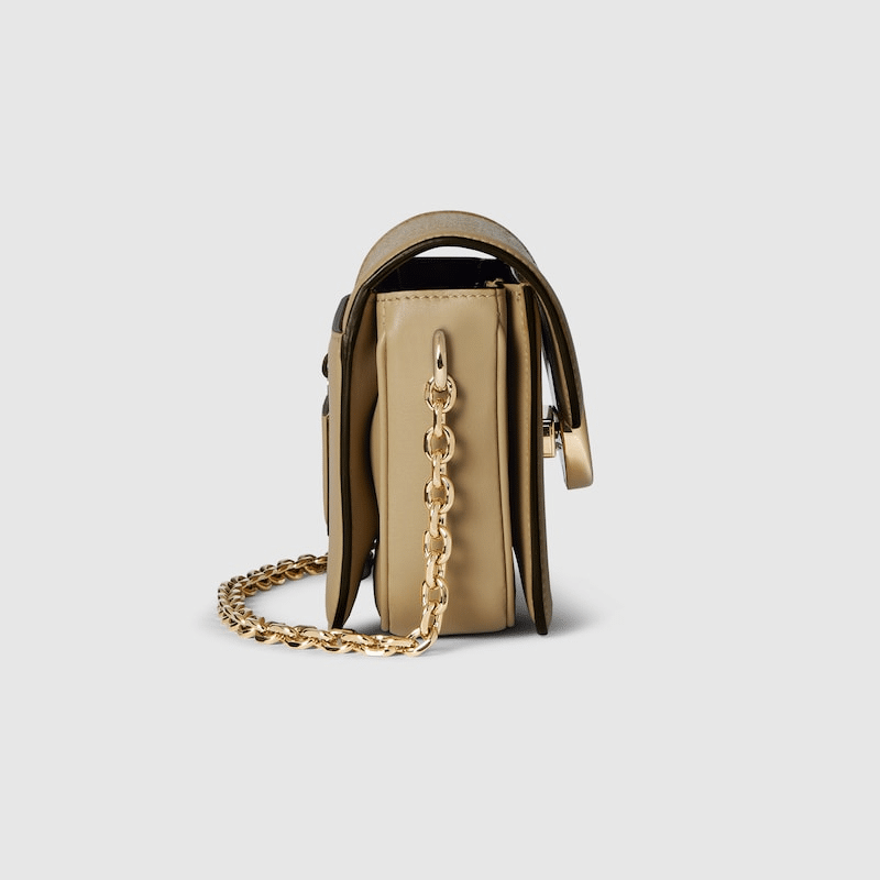 Gucci Go Small Shoulder Bag – Beige GG Canvas